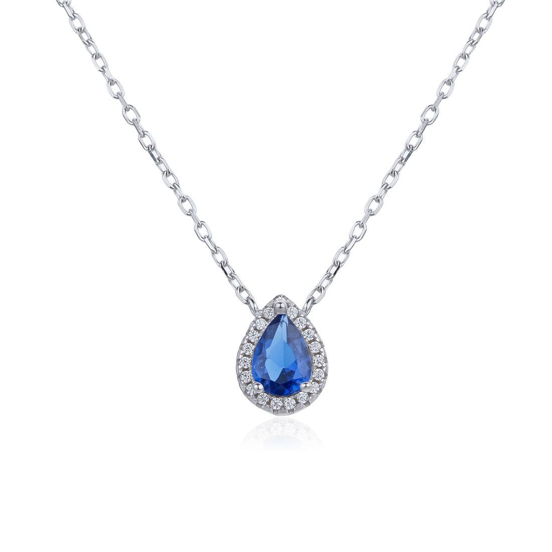 שרשרת תליון טיפה כחולה כסף 925 !BLING IT ON