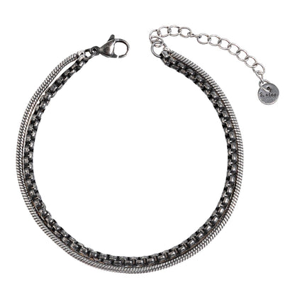 צמיד כפול לגבר