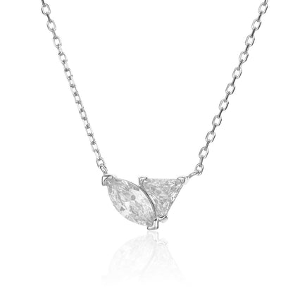 שרשרת תליון גיאומטרי כסף 925 !BLING IT ON